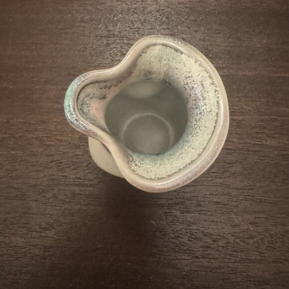 Vtg Creamer SMP Smokey Mountain Pottery Tennessee Handmade Ceramic Pinched Syrup - Picture 2 of 13